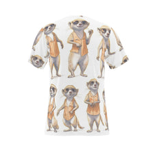 Load image into Gallery viewer, Painted Tree - MerCats - All-Over Print Men's O-Neck T-Shirt