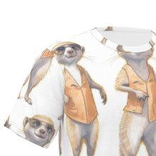 Load image into Gallery viewer, Painted Tree - MerCats - All-Over Print Men's O-Neck T-Shirt