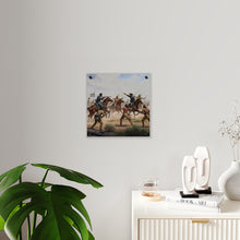 Load image into Gallery viewer, Acrylic Wall Art Panel - 9th Cavalry Regiment fighting Native Americans during the Indian Wars