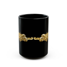 Load image into Gallery viewer, Black Mug (15oz) - USCG - Cutterman - Officer wo txt - 3D - Enhanced