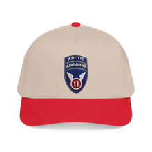 Load image into Gallery viewer, Mid Profile Baseball Cap - 11th Airborne Division w Arctic Tab wo txt - 3D - Enhanced