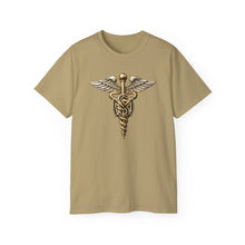 Load image into Gallery viewer, Unisex Ultra Cotton Tee - Army Medical Service Corps (MS) Branch Insignia - 3D - Enhanced