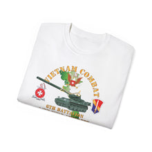 Load image into Gallery viewer, Unisex Ultra Cotton Tee - 6th Bn, 14th Artillery Regiment - w 1st Field Force - M107 - 175mm Gun - Vietnam Vet w VN SVC