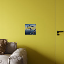 Load image into Gallery viewer, Acrylic Wall Art Panel - Curtis P-40 Kittyhawk w Machine Guns Blazing