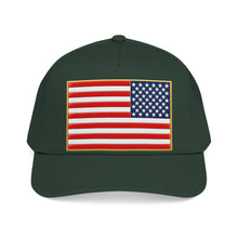 Load image into Gallery viewer, Mid Profile Baseball Cap - Flag - United States - 3D - Enhanced
