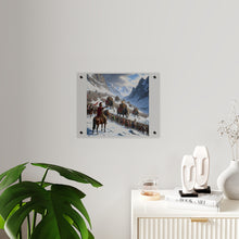 Load image into Gallery viewer, Acrylic Wall Art Panel - Hannibal Crossing the Alps to Atttack Rome