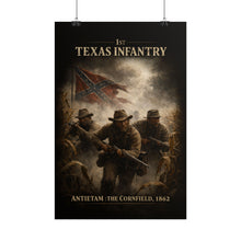 Load image into Gallery viewer, Rolled Posters - 1st Texas Infantry in the cornfield - Poster
