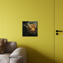 Load image into Gallery viewer, Acrylic Wall Art Panel - Jungle Drug Lab Destruction w Explosions
