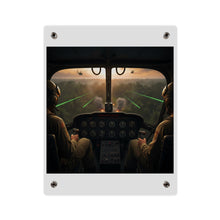 Load image into Gallery viewer, Acrylic Wall Art Panel - Pilots View Hot LZ - Vietnam