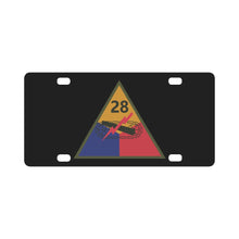 Load image into Gallery viewer, SSI - 28th Armored Division X 300 Classic License Plate