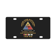 Load image into Gallery viewer, Army - 628th Tank Battalion, 28th Infantry Division w Cold SVC Classic License Plate