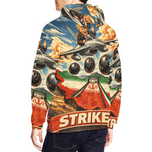 Load image into Gallery viewer, Donald Trump 'Bowling with Iran' Men's All Over Print Hoodie (USA Size) (Model H13)