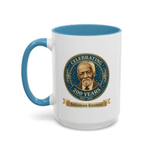 Load image into Gallery viewer, Accent Coffee Mug — "Celebrating 200 Years" Solomon Koonce Portrait (11/15 oz)