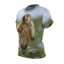 Load image into Gallery viewer, Women's Cut & Sew Tee (AOP) - Alert Marmot Alpine Meadow Women's Tee