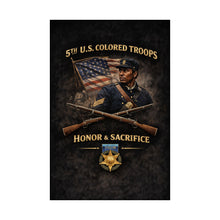 Load image into Gallery viewer, Matte Poster - Honoring the 5th USCT, 1864 - Right 1