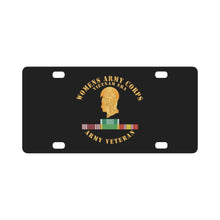 Load image into Gallery viewer, Womens Army Corps Vietnam Era - w ARCOM - GCMDL- WAC - NDSM X 300 Classic License Plate