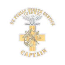Load image into Gallery viewer, Kiss-Cut Stickers - USPHS - USPHS - Insignia - Captain - Cpt X 300