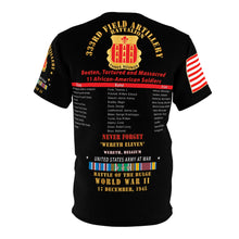 Load image into Gallery viewer, AOP - Army - 333rd Field Artillery Battalion - 3 Rounds - Wereth 11 - Massacre of African American Soldiers by SS - WWII