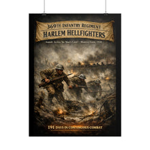 Load image into Gallery viewer, Rolled Posters - 369th Infantry Regiment - Assault across No Man's Land - WWI - Poster