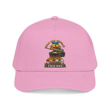 Load image into Gallery viewer, Mid Profile Baseball Cap - Army - Cold War Vet - 4th Bn 73rd Armor - 1st Inf Div - Panzer Kaserne Boblingen, FRG - M60A1 Tank w COLD SVC - 3D Enhanced X 300
