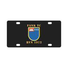 Load image into Gallery viewer, Flash - FANK TC - RVN 1972 - GOLD X 300 Classic License Plate