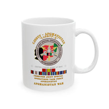 Load image into Gallery viewer, White Ceramic Mug (11oz, 15oz) - Army - Combined Joint Special Operations Task Force - Afghanistan