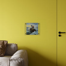 Load image into Gallery viewer, Acrylic Wall Art Panel - Washington Crossing the Delaware duing the Revolutionary War