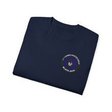 Load image into Gallery viewer, Unisex Ultra Cotton Tee - Vietnam Combat Aviation Vet w Air Crew Badges - 12th Combat Aviation Group - Black Jack No2 - Sgt Howard Meyers - 1968-1969 SVC X 300