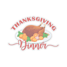 Load image into Gallery viewer, Kiss-Cut Stickers - Thanksgiving Dinner