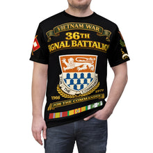 Load image into Gallery viewer, 36th Signal Battalion Vietnam Service Tribute Tee | All-Over Print
