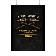 Load image into Gallery viewer, Posters - Honoring the 5th USCT, 1864 - Left