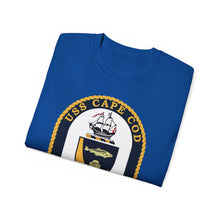Load image into Gallery viewer, Unisex Ultra Cotton Tee - Navy - USS Cape Cod (AD 43) wo txt X 300
