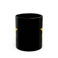 Load image into Gallery viewer, Black Mug (11oz, 15oz) - Army Star W Us Army