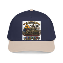 Load image into Gallery viewer, Mid Profile Baseball Cap - Army - 761st Tank Battalion - Black Panthers - w Tank w - KITT SSI WWII EU SVC - 3D - Enhanced