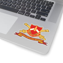 Load image into Gallery viewer, Kiss-Cut Stickers - Army - 28th Field Artillery Regiment w Br - Ribbon X 300