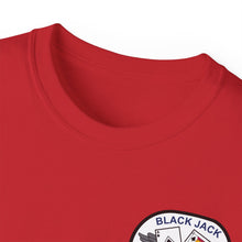 Load image into Gallery viewer, Unisex Ultra Cotton Tee - Vietnam Combat Aviation Vet w Air Crew Badges - HQ & HQ Company 12th Aviation Group Combat Blackjack - Sgt Howard Meyers - 1968-1969 SVC X 300
