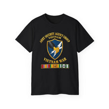 Load image into Gallery viewer, Unisex Ultra Cotton Tee - Army - Army Security Agency Group w SVC Ribbons - 3D - Enhanced