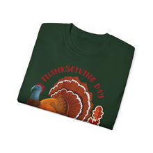Load image into Gallery viewer, Unisex Ultra Cotton Tee - Thanksgiving - Happy Turkey Day