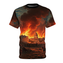 Load image into Gallery viewer, Unisex Tee - Washington D C burning during the War of 1812