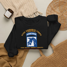 Load image into Gallery viewer, Crewneck Sweatshirt — Army - Xviii Airborne Corps - Us Centcom - Desert Storm, Desert Shield Veteran