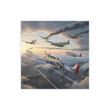 Load image into Gallery viewer, Indoor and Outdoor Silk Posters - Red Tails in Action