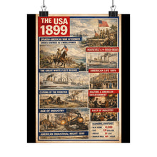 Load image into Gallery viewer, Matte Poster - THE USA - 1899