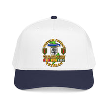 Load image into Gallery viewer, Mid Profile Baseball Cap - Vietnam Veteran Combat - 2nd Bn, 28th Infantry - 1st ID - with VN SVC - 3D - Transparent