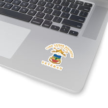 Load image into Gallery viewer, Kiss-Cut Stickers - 4th Battalion 73rd Armor Regiment - Veteran W DUI wo At War - Br X 300