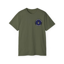 Load image into Gallery viewer, Unisex Ultra Cotton Tee - Vietnam Combat Aviation Vet w Air Crew Badges - 12th Combat Aviation Group - Black Jack No2 - Sgt Howard Meyers - 1968-1969 SVC X 300