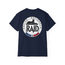 Load image into Gallery viewer, Unisex Ultra Cotton Tee - RAID emblem with panther