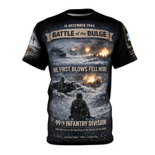 Load image into Gallery viewer, Battle of the Bulge Tribute Tee — 99th Infantry Division WWII Veterans