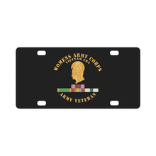 Load image into Gallery viewer, Womens Army Corps Vietnam Era - w GCMDL- WAC - NDSM - COLD X 300 Classic License Plate