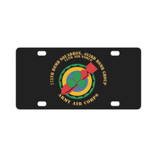 Load image into Gallery viewer, AAC - 775th Bomb Squadron, 463rd Bomb Group - 15th AF V2 X 300 Classic License Plate