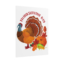 Load image into Gallery viewer, Rolled Poster - Thanksgiving - Happy Turkey Day